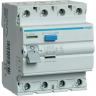 Устройство защитного отключения HAGER 4P 63A 30mA AC CD464J